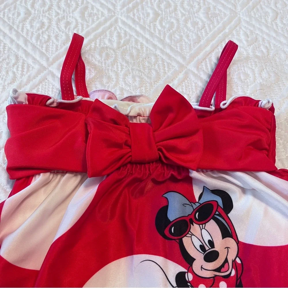 Disney Baby Minnie Mouse Swimsuit – Size:  6–9 Months
